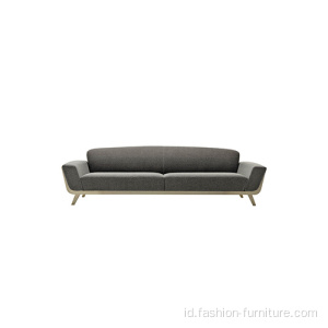 Ash Armrest Hamper 2 Seater Fabric Sofa